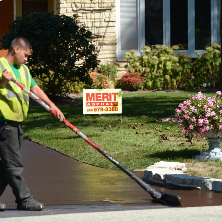 parking lot striping in Racine, milling and drain tile installation in Kenosha, best asphalt in Walworth