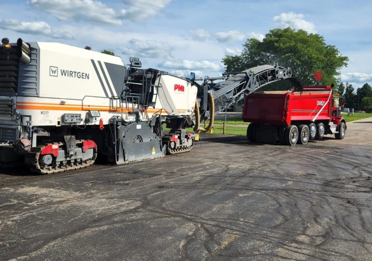 milling, drain tile installation, merit asphalt specialty services